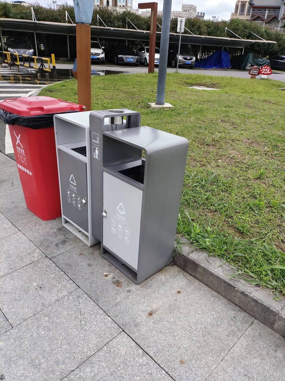 来宾忻城小区垃圾桶大号环卫垃圾桶支持定制