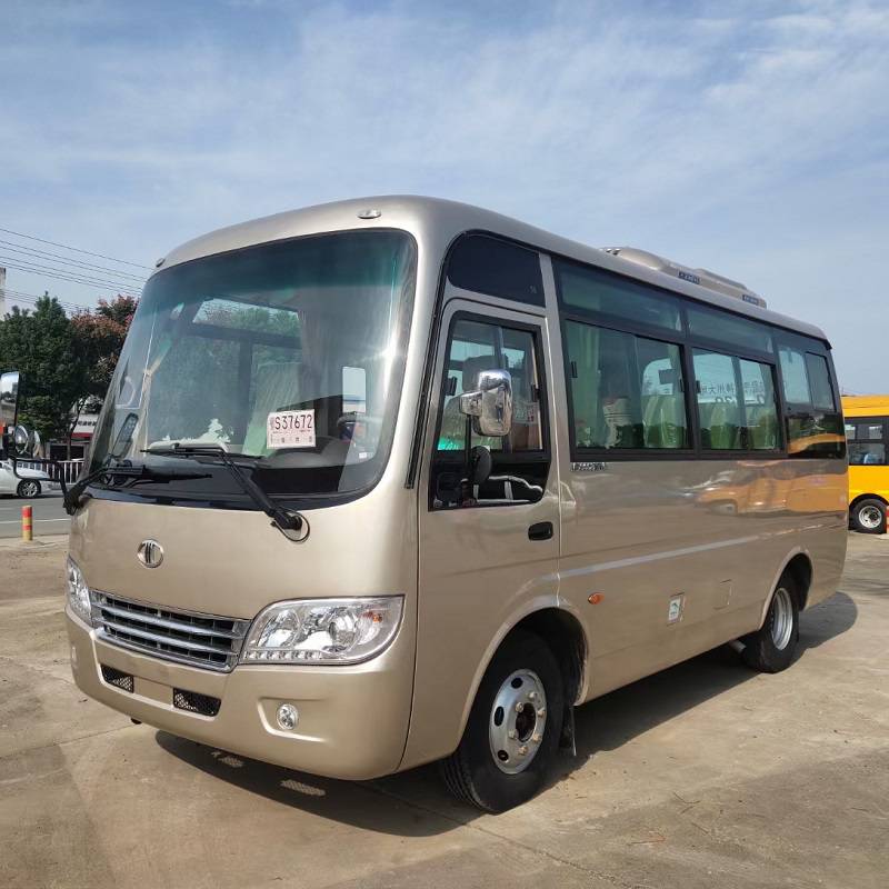 牡丹19座通勤车全密封车窗中型城镇客车