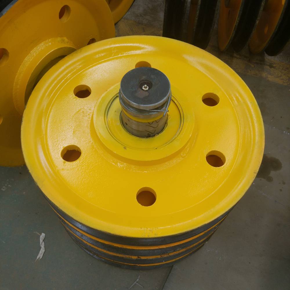 厂家供应20t轧制半封闭滑轮组带轴承起重机卷扬机升降平台配套