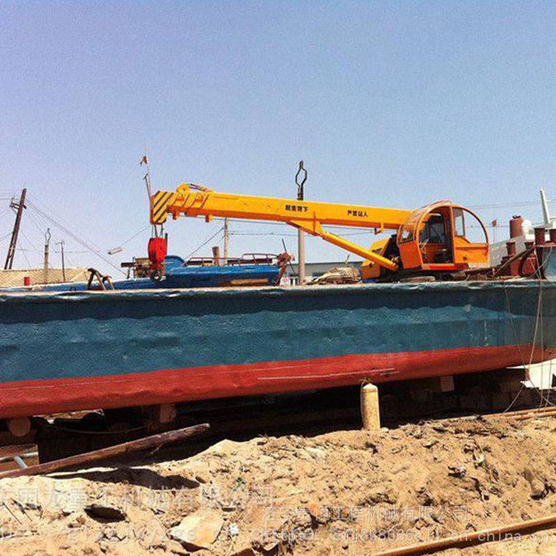 贵恒20吨船吊渔用吊机船用起重机码头固定甲板克令吊图片