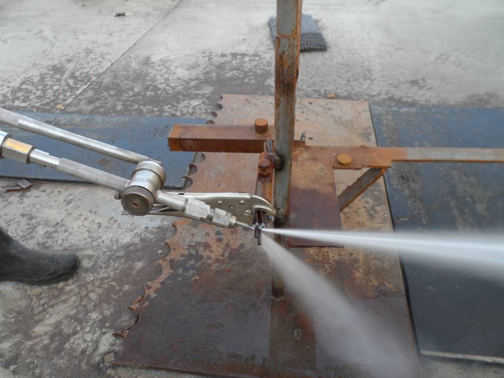 矿用水切割机 煤矿用水刀切割机 小型水刀dsm-4.5 水刀切割 油罐