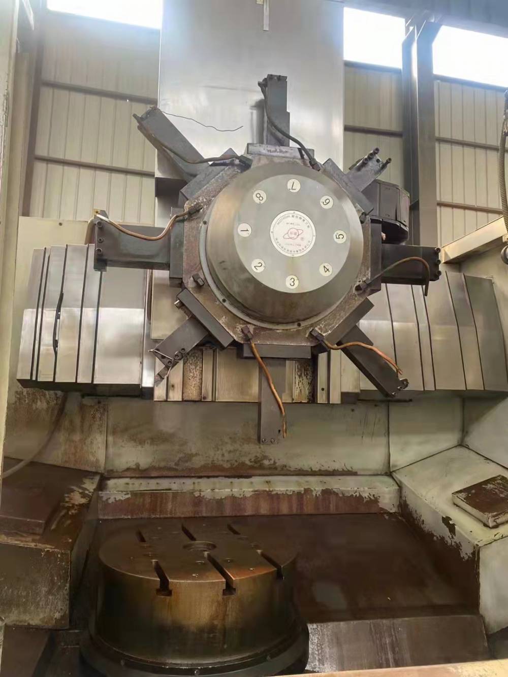 转让二手沈阳ssckl63数控立式车床二手沈阳数控立车二手车床