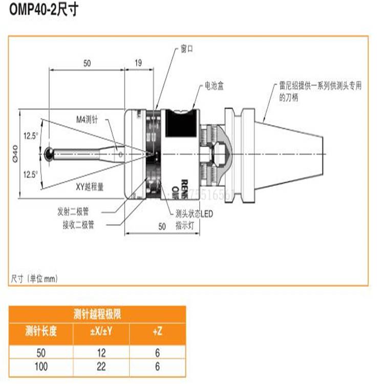 英国 OMP40-2机床测头 A-4071-2001 现货