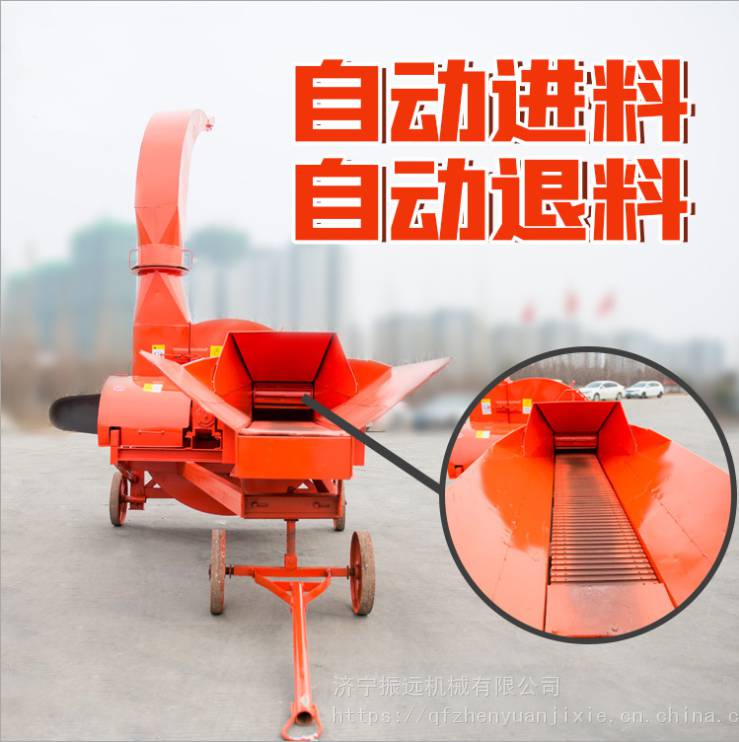 牛羊青草揉丝机自动进料粉碎铡切机多功能杂草铡碎机图片