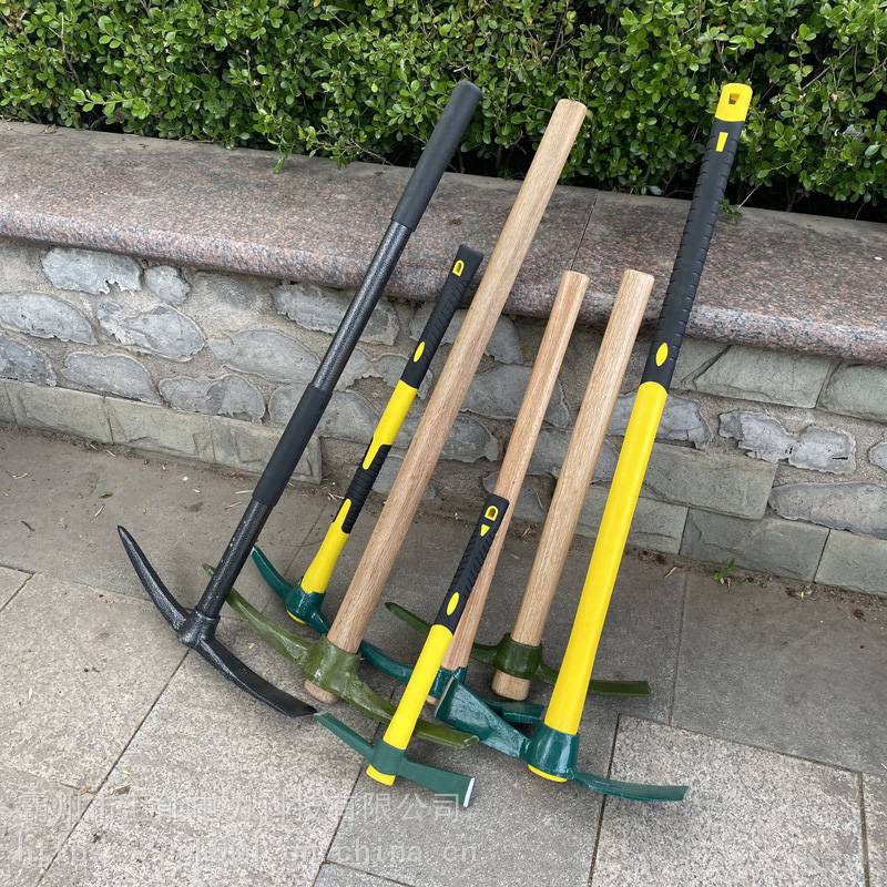 汇能洋槐把洋镐救灾消防镐砍树挖药镐头挖笋工具镐头户外登山镐