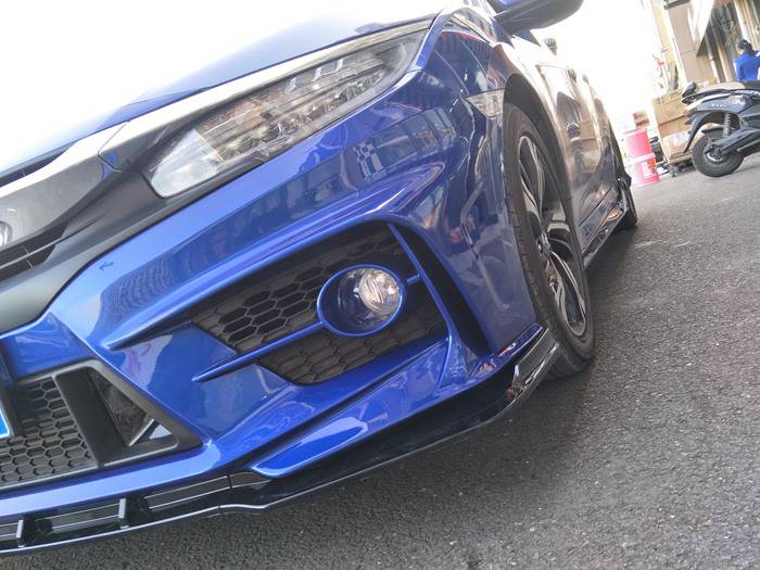 成都十代思域改装yoferfc450大包围