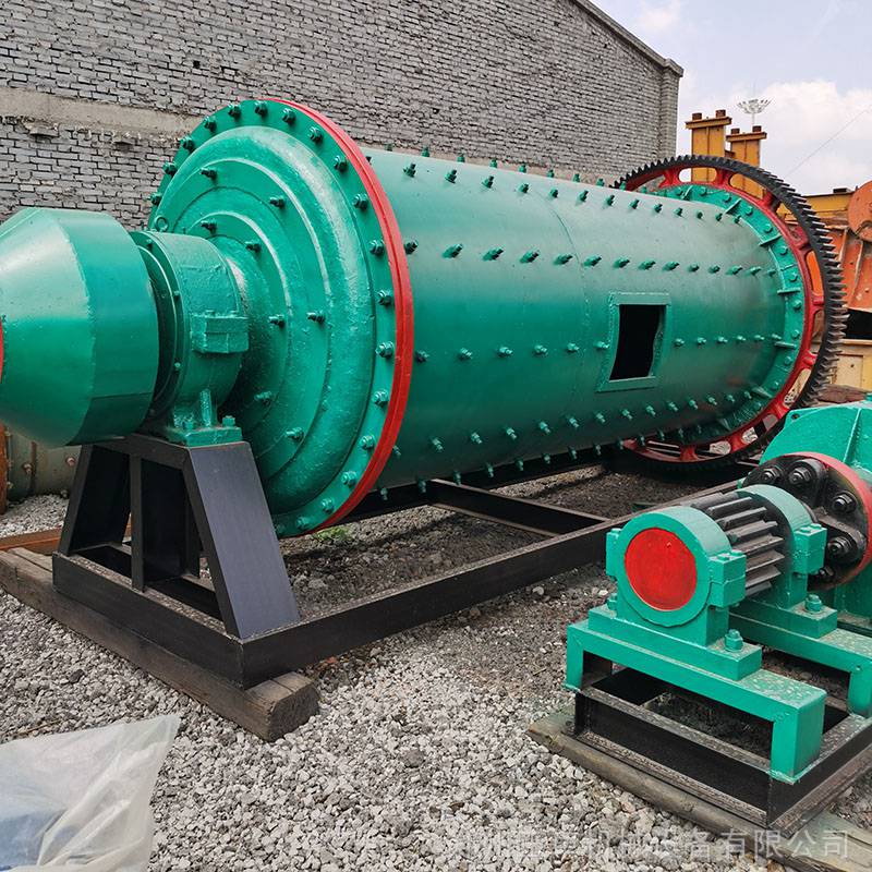 供应二手球磨机制砂生产线1535小型卧式筒型钢渣铁渣矿渣磨粉机图片