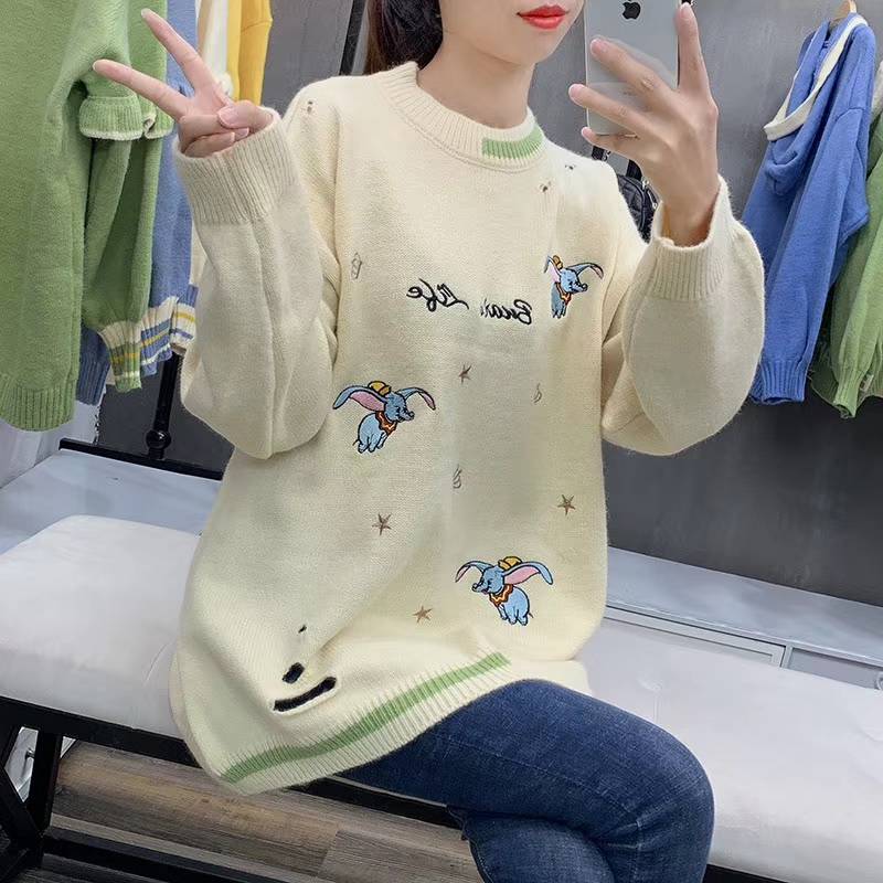 青海黄南便宜尾货出口外单女毛衣批发 地摊衣服批发厂家2至7元杂款毛衣