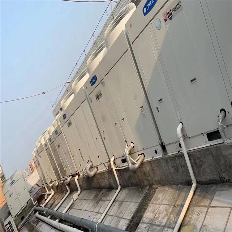 肇庆商用制冷设备回收 免费评估 水冷式废旧商用空调回收多少钱一台