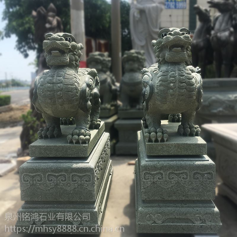 泉州厂家青石貔貅批发石雕动物雕刻花岗岩摆件