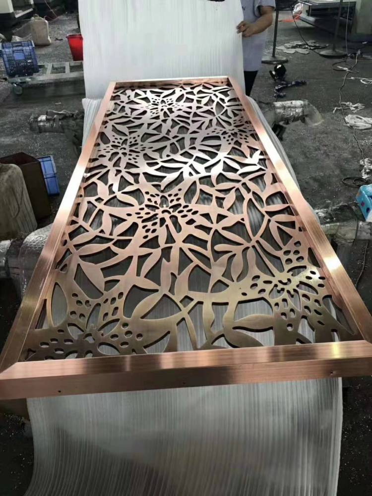 镜面铝单板仿古铜拉丝铝单板定制