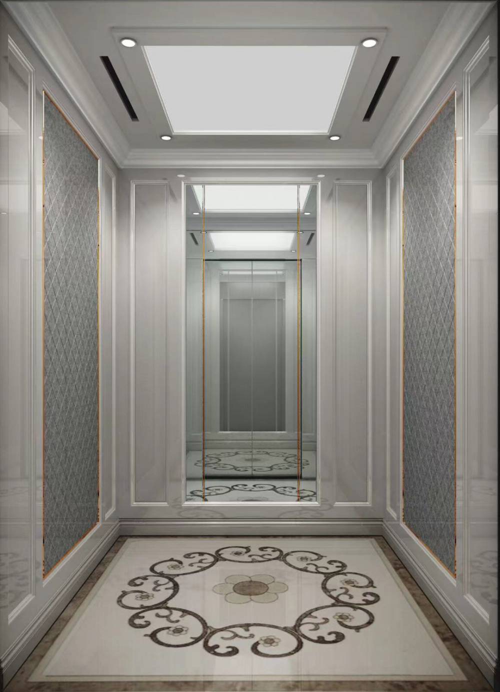 电梯轿厢装饰乘客电梯装潢客梯轿厢装饰河南电梯装潢厂家