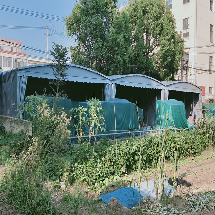鑫建华可遮阳挡雨挡风活动仓库刀刮布防风帐篷送货上门