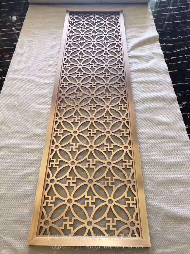 钛金不锈钢屏风钛金不锈钢花格