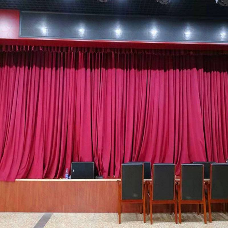 北京大兴幕布厂家 北京大兴定做电动舞台幕布 电动升降幕布