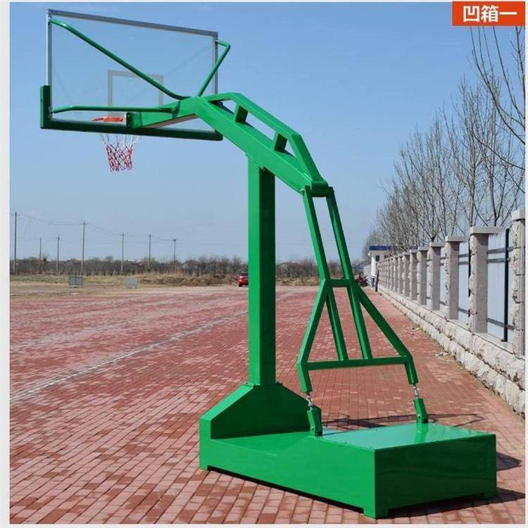 跃羚YL-1215 篮球架 手动液压篮球架子 1.8米伸臂