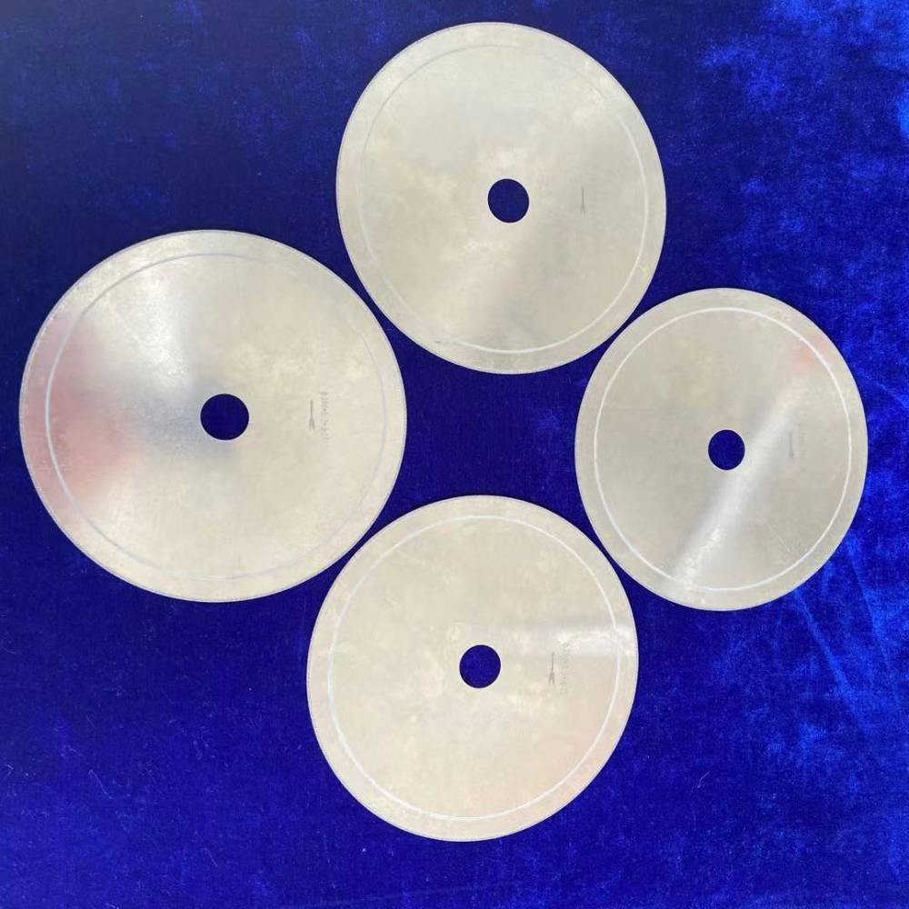 科美超薄玉石切割片斜牙片琥珀松石水晶玛瑙切片薄片石材