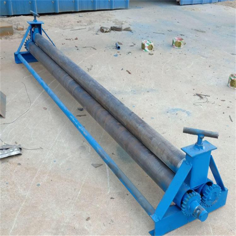 手动铁皮卷圆机小型卷板机型号