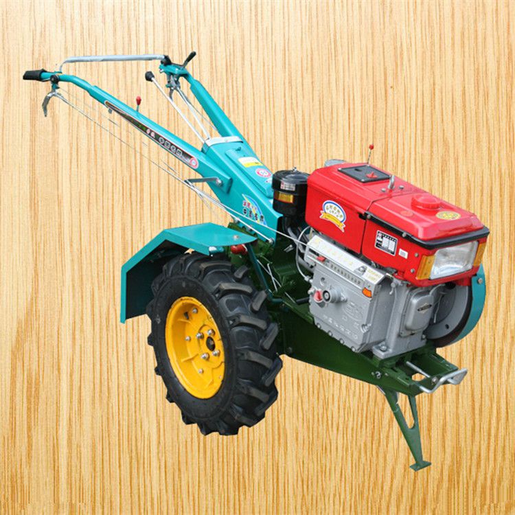 手扶旋耕耕地机水旱手扶拖拉机柴油动力手扶车