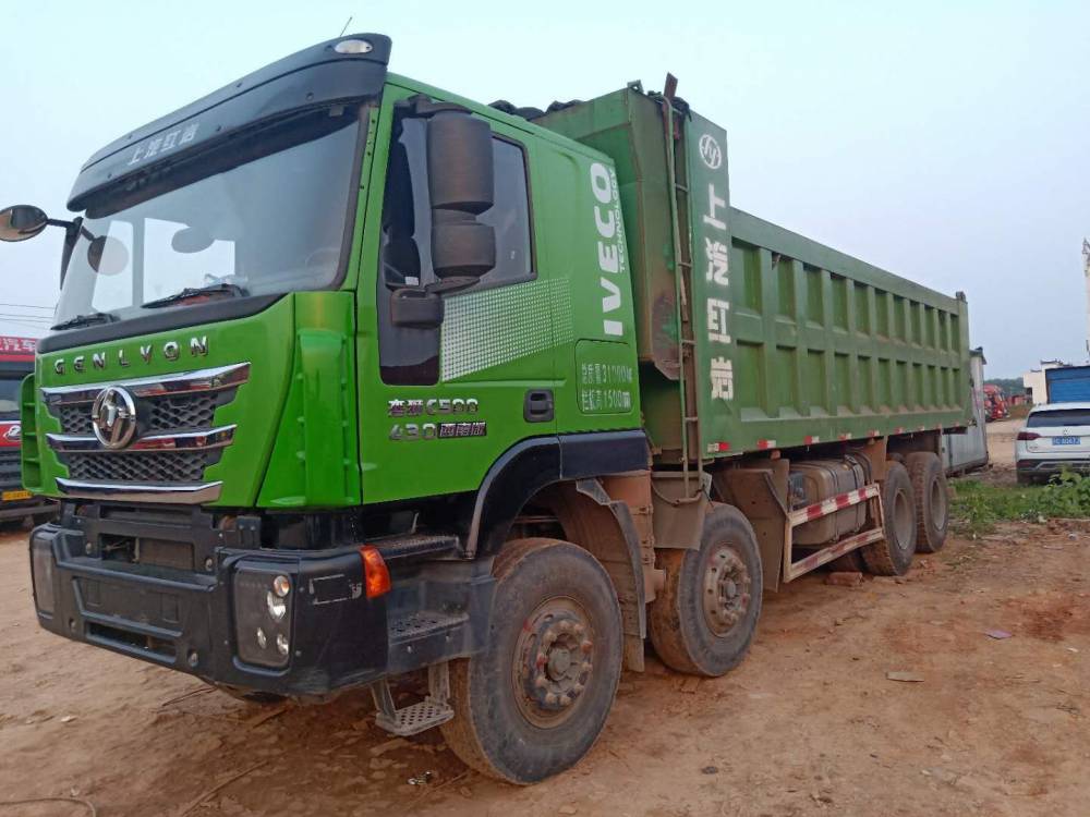 后八自卸车二手自卸车二手工程自卸车二手货车430马力杰狮自卸车价格