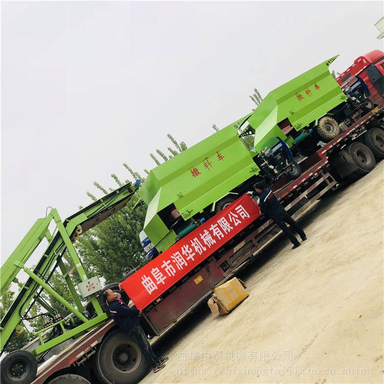 加工养牛场撒料车 全自动三轮投喂车