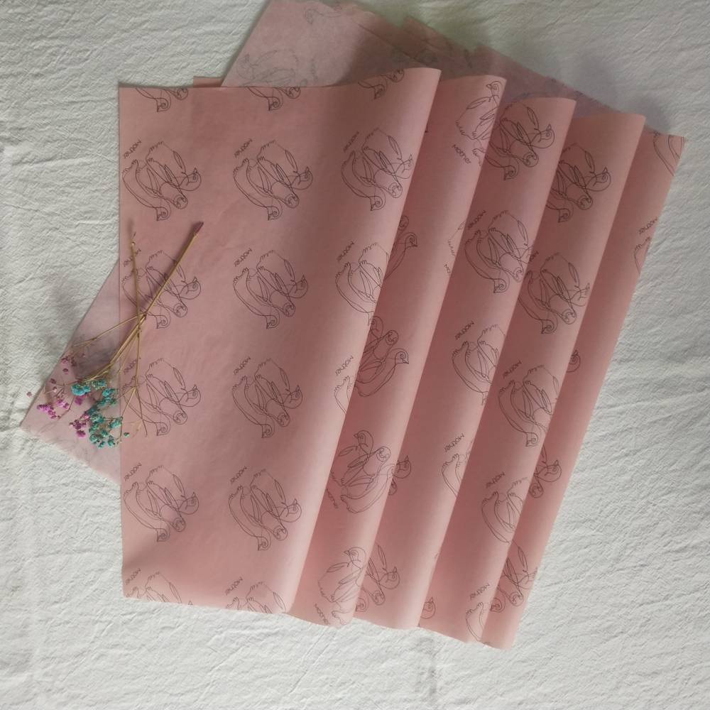 拷贝纸印刷厂定制服装包装纸服装防潮纸按需定制欢迎咨询