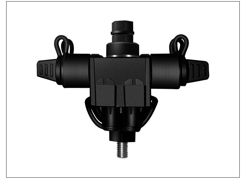 绝缘穿刺线夹4转1电缆分支连接器免剥线快速分支穿刺线夹15kv