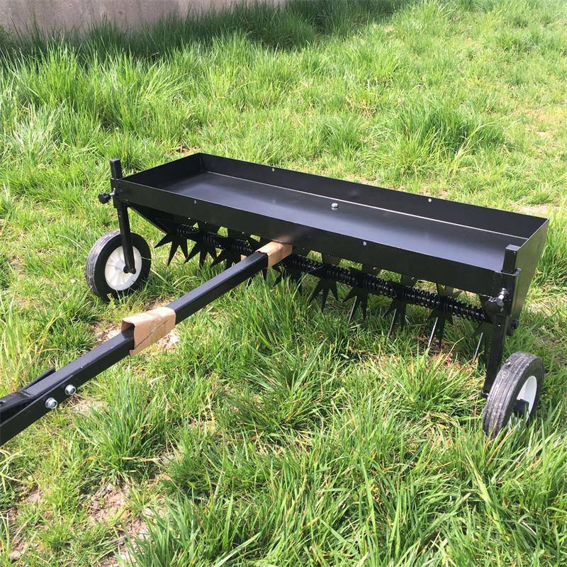 【简易草坪梳草机 本田活动刀梳枯草草根 高尔夫球场天然草坪增氧梳理