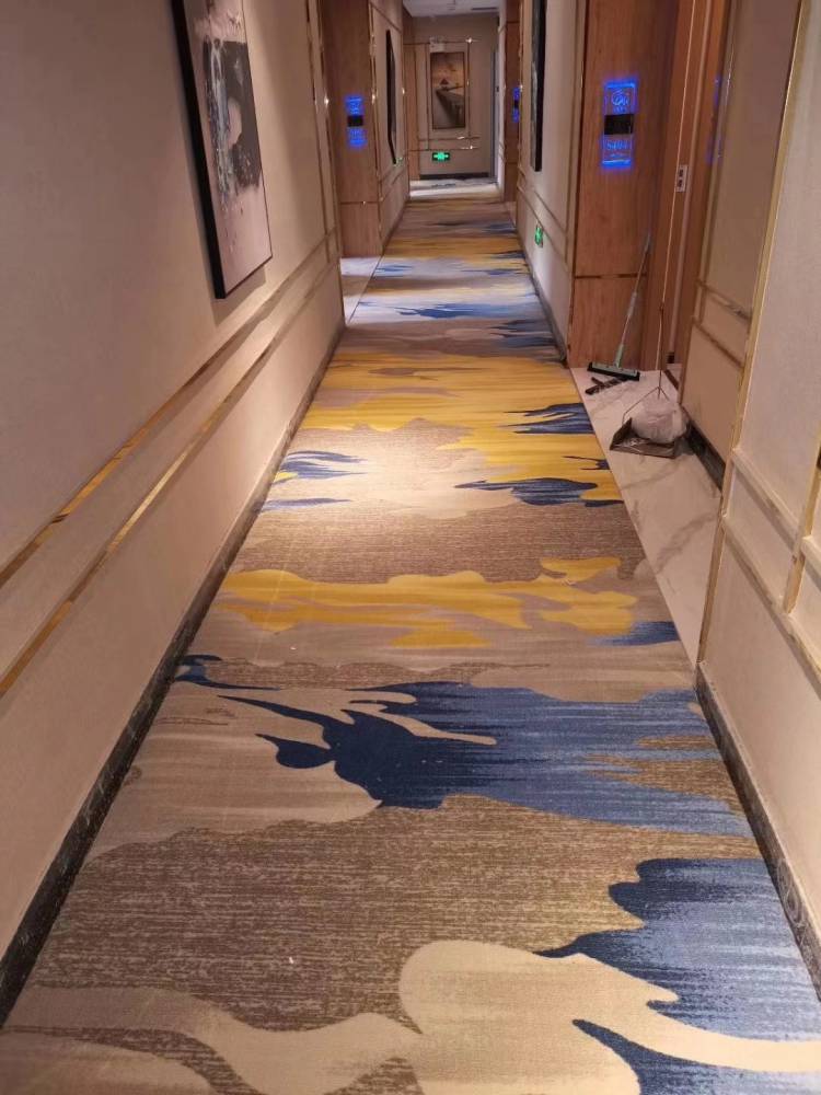 上海市新中式宾馆地毯尼龙印花地毯生产厂家