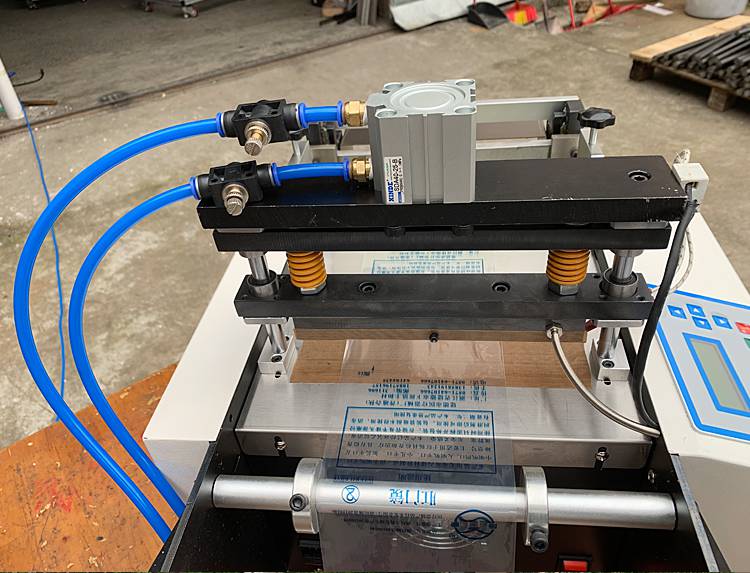 塑料袋热封冷切制袋机全自动平口袋制袋机静电袋切袋机pe膜切断机
