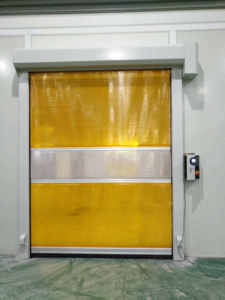 冷库快速门自动感应门硬质快速门