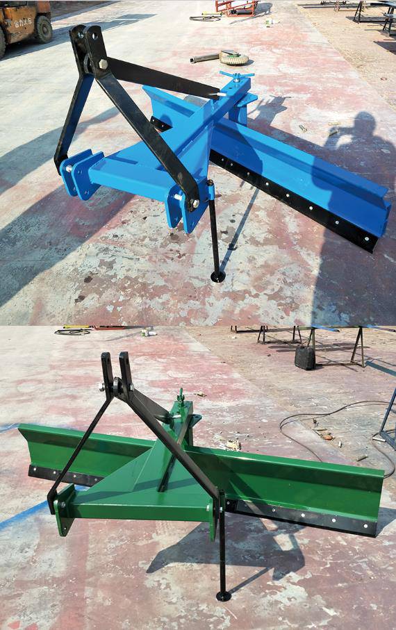 农用平田整平机土地刮板机拖拉机后悬挂式刮平机液压刮板平地机