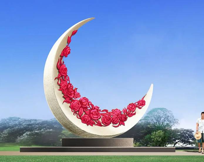 【保利天际水幕灯光雕塑制作 云南西双版纳 成都户外不锈钢标识标牌