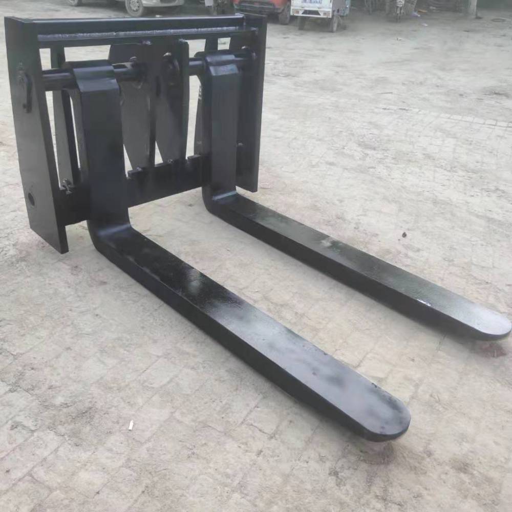 莱工鲁工装载机改装抓子抓头铲车改装抓草机抓木机抓树枝抓秸秆抓木头