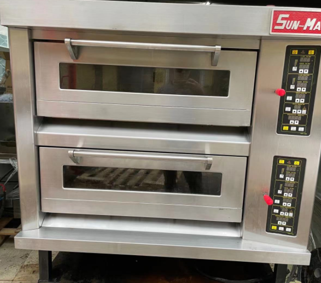 南京三麦电烤箱商用三麦烤箱三麦两层四盘电烤箱sec2y烤面包蛋糕房