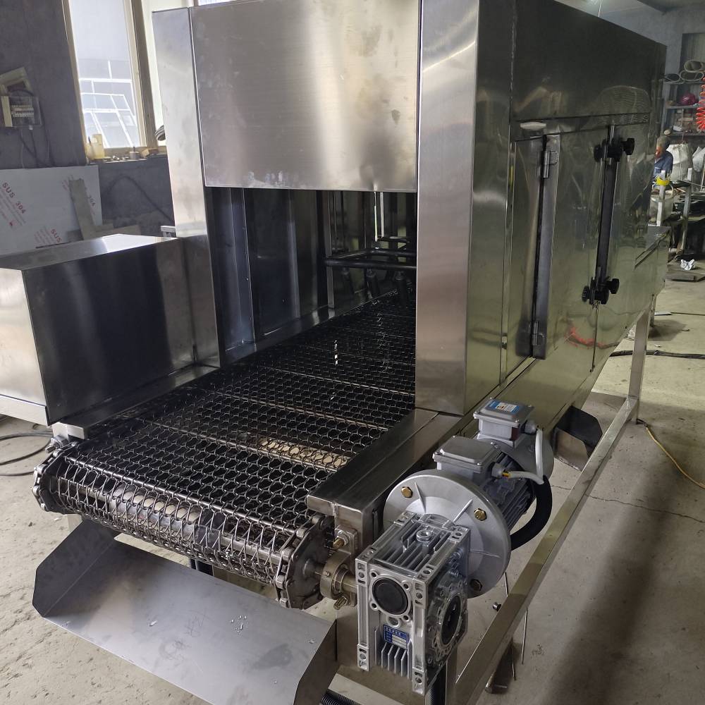 羊蹄子连续式烧毛机猪脚燎毛设备多功能猪头去毛机