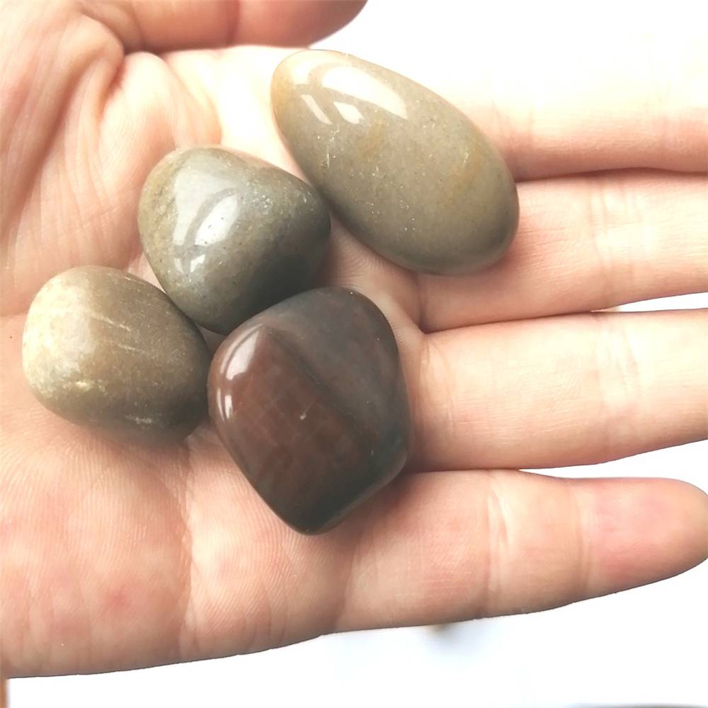 雨花石批发天然鹅卵石雨花石精品铺路用五彩石园林造景-搜了网