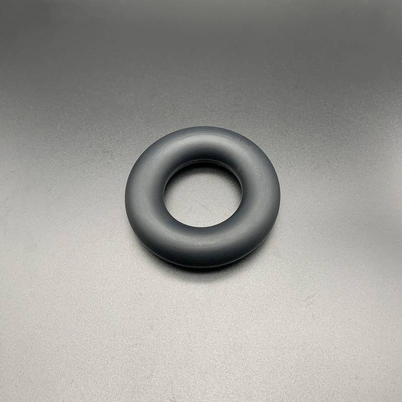 跨境批发硅胶圆形握力器体育健身握力环减压放松手指训练器握力圈