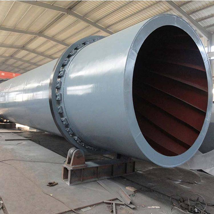 回转滚筒烘干机有机肥转筒式冷却机肥料干燥设备