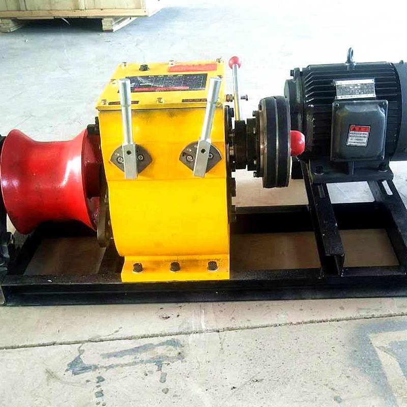 本田汽油机绞磨8吨机动绞磨2吨电动机绞磨洪涛电力