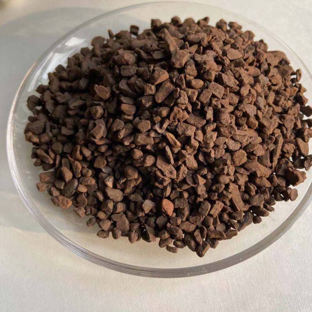 锰砂自来水井水除铁除锰祛黄过滤器用天然锰砂滤料