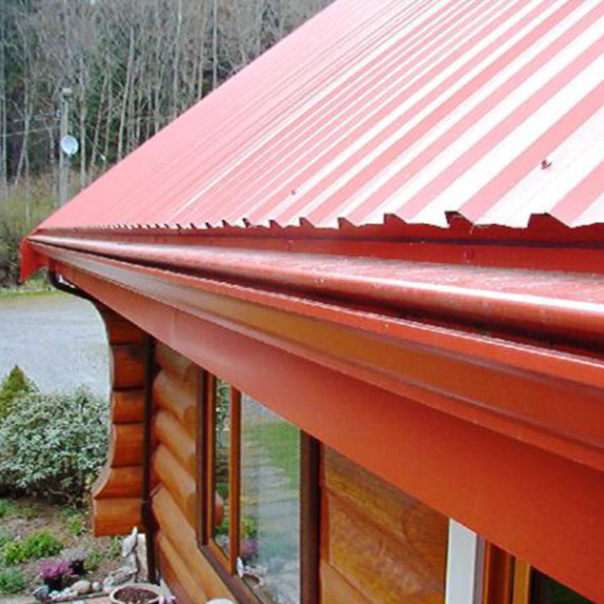 木屋檐沟水槽别墅天沟落水管福建泉州厂房屋檐雨水槽