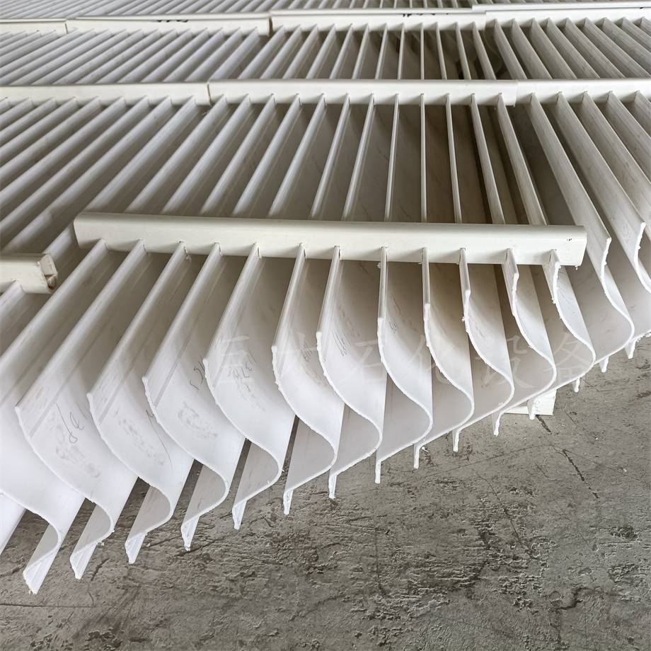 叶片式c型除雾器增强聚丙烯s型除雾器带弯钩除雾器叶片式除雾器双通道