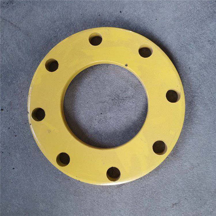 内外涂塑管件pe电容法兰碳钢盲板