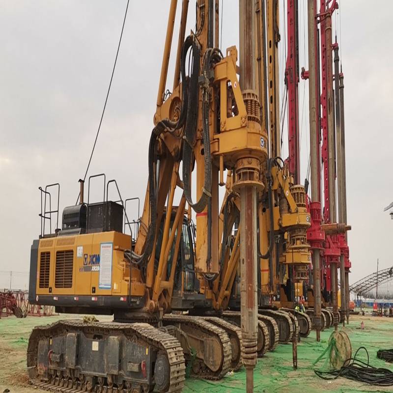 xr150小型旋挖钻机打桩灵活小桩浅桩选择徐工150旋挖