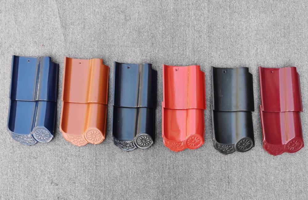 陶瓷屋面瓦奥林巴斯西瓦单拱瓦施工简单安装方便