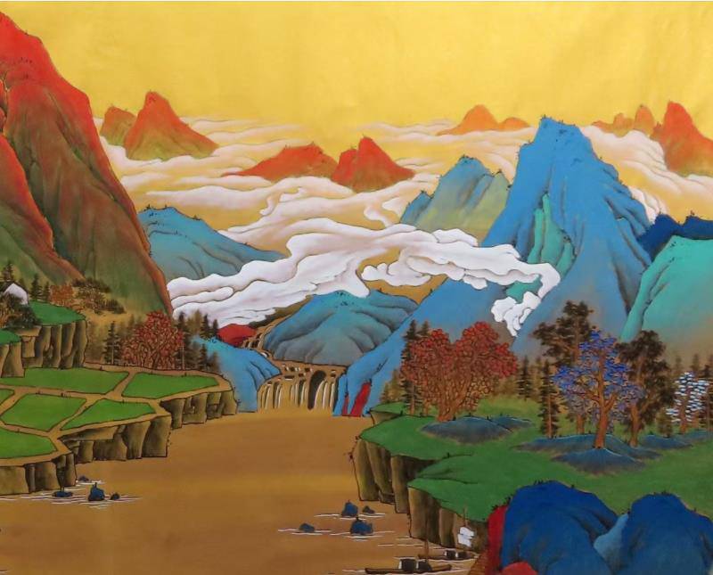 巴马壁画手绘墙公司巴马墙画涂鸦墙绘墙体彩绘外墙围墙彩绘公司