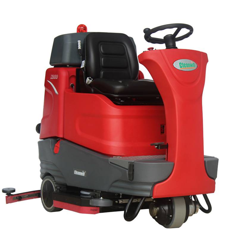 西安电瓶动力驾驶式洗地机哪里买便宜 克力威XD60驾驶式全自动洗地机洗地车租售
