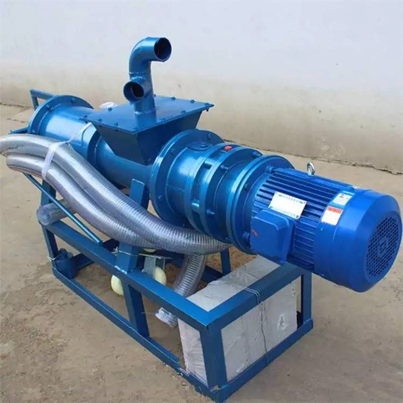 牛粪固液粪便分离机固液分离机启航粪水压榨机