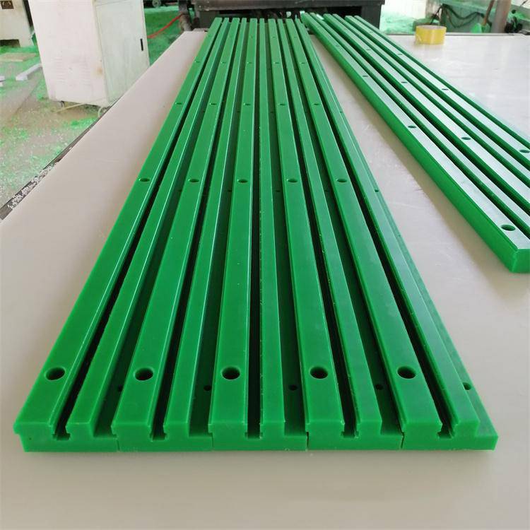 高分子聚乙烯链条导轨自润滑塑料链条导轨t型双排链条托条生产供应